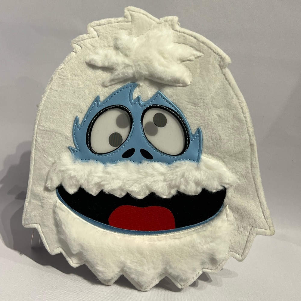 Loungefly White and Blue Bumble Head Crossbody Bag